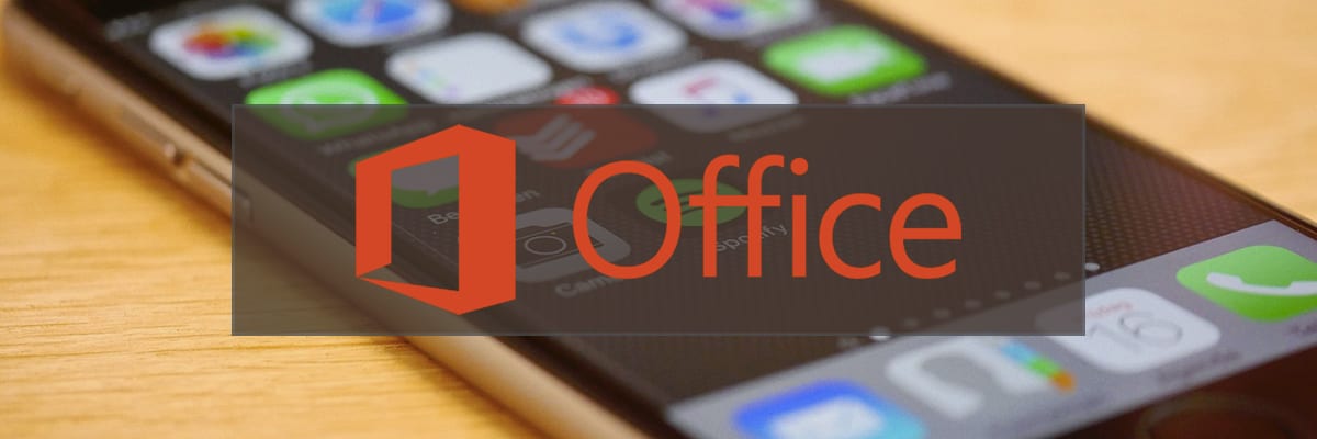 Office aplikace pro telefony